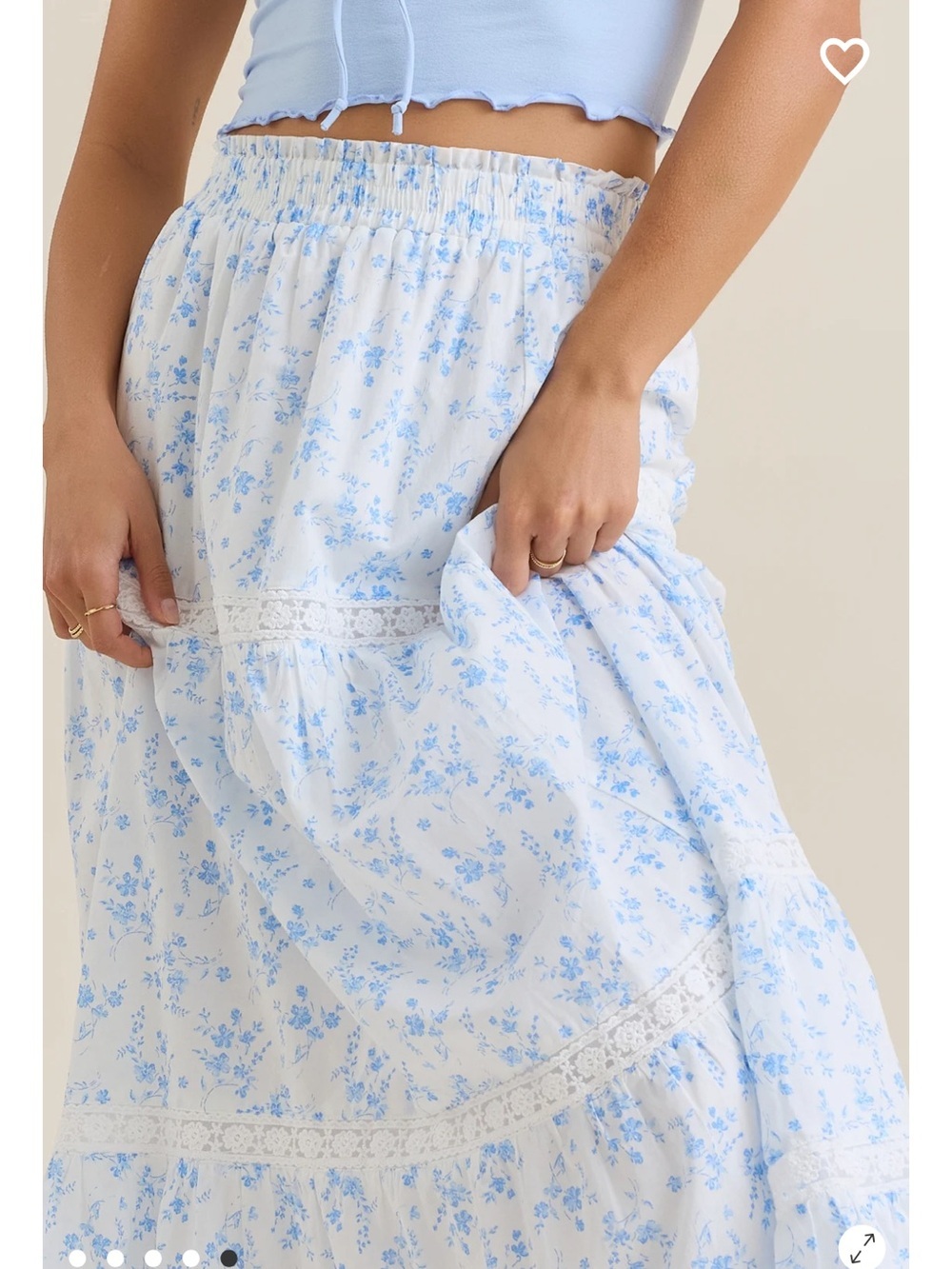 New with tags Altar’d State Adalyn Floral Maxi Skirt - Picture 5 of 5